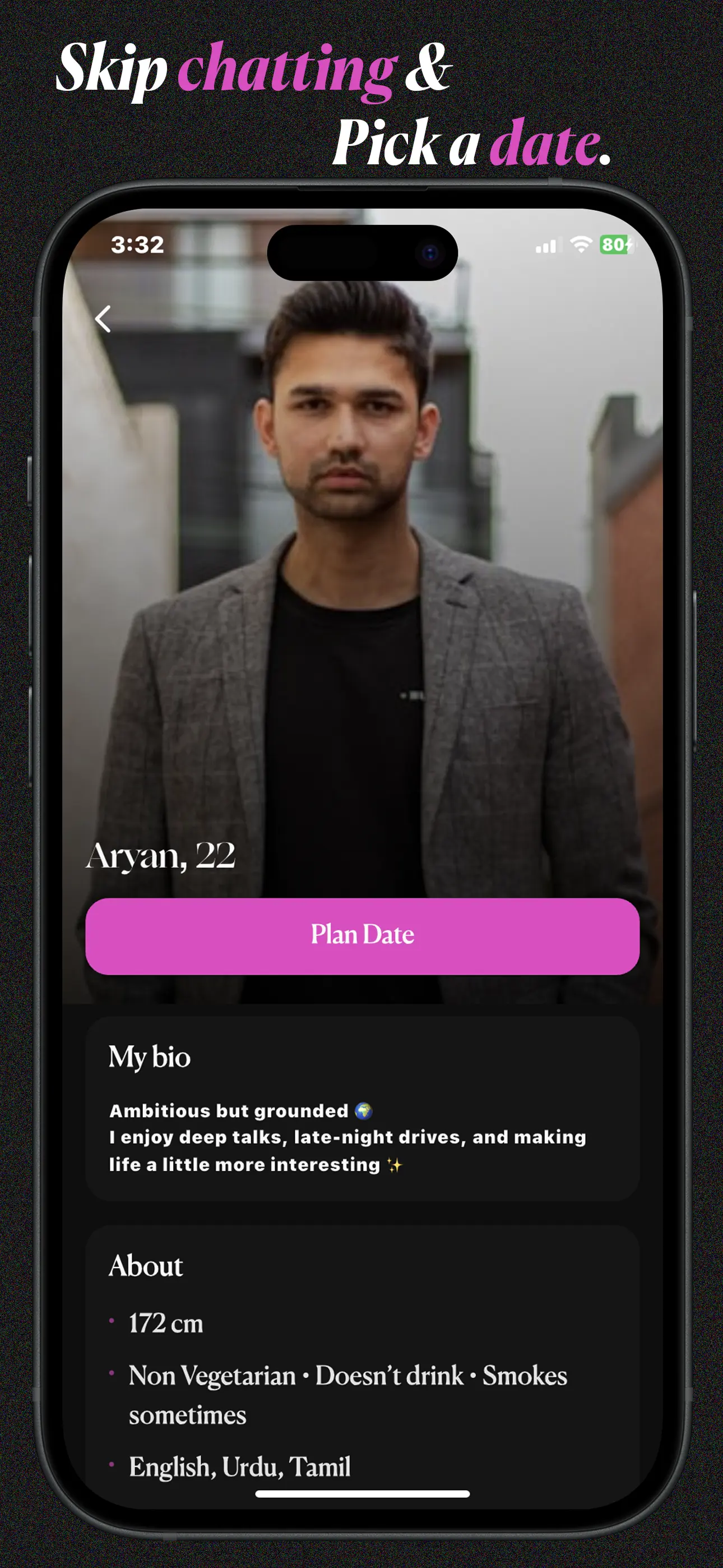 Sugarsip project screen 2